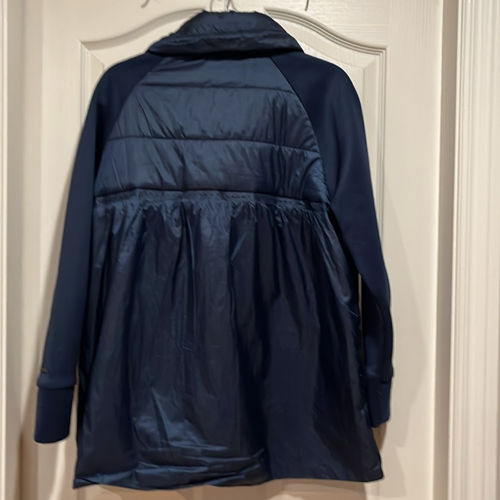 Navy Women's Puffer Jacket - Picture 5 of 5